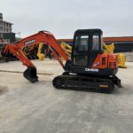 Original Doosan DH55 Mini Excavator - Image 4