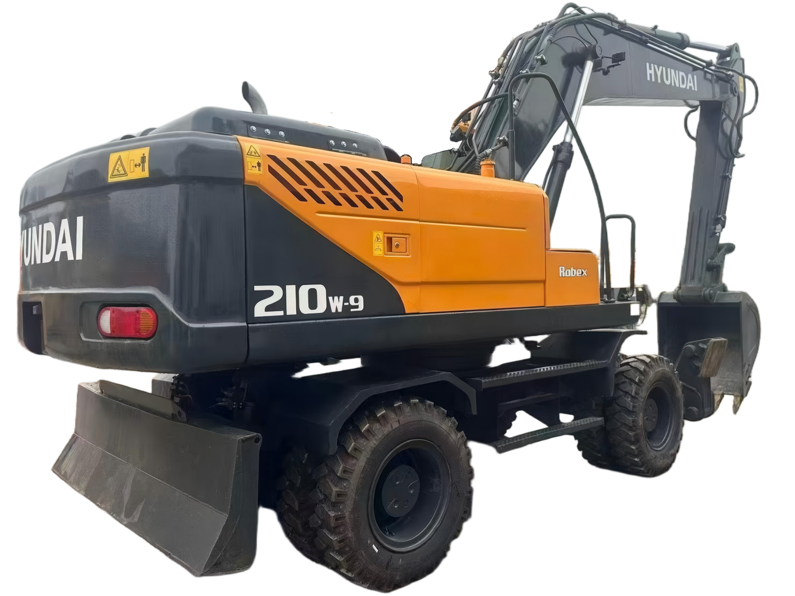 图片_20260821144228_1142_9 Genuine Hyundai 210-9 Wheeled Hydraulic Excavator - Image 1