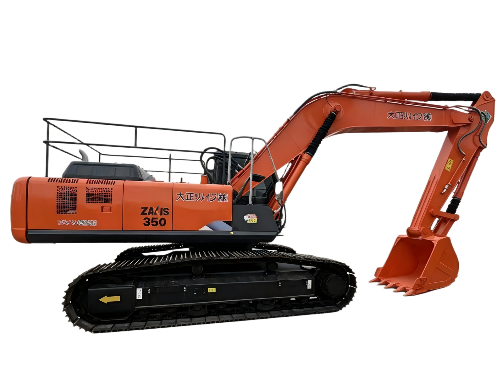 提取图片中心挖掘机 Hitachi ZX350-6 35-ton heavy crawler excavator - Image 1